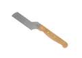 LP Royal Utensils wooden handle table knife with a polished stainless steel blade, designed for dining use.