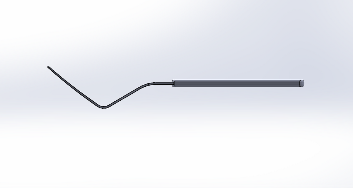 LP Royal Metal Handle Fork showing polished stainless steel fork with a sturdy metal handle, ideal for dining and serving.